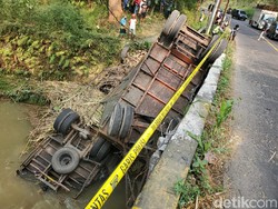 Sejumlah Kecelakaan Truk Tebu Terjadi di Blitar Iringi Musim Giling Pabrik Gula