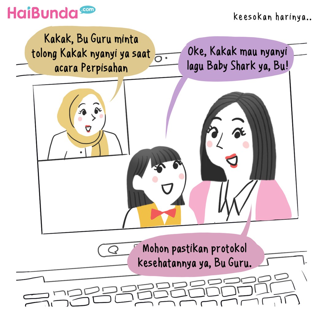 Komik Kakak Tampil di Perpisahan Sekolah