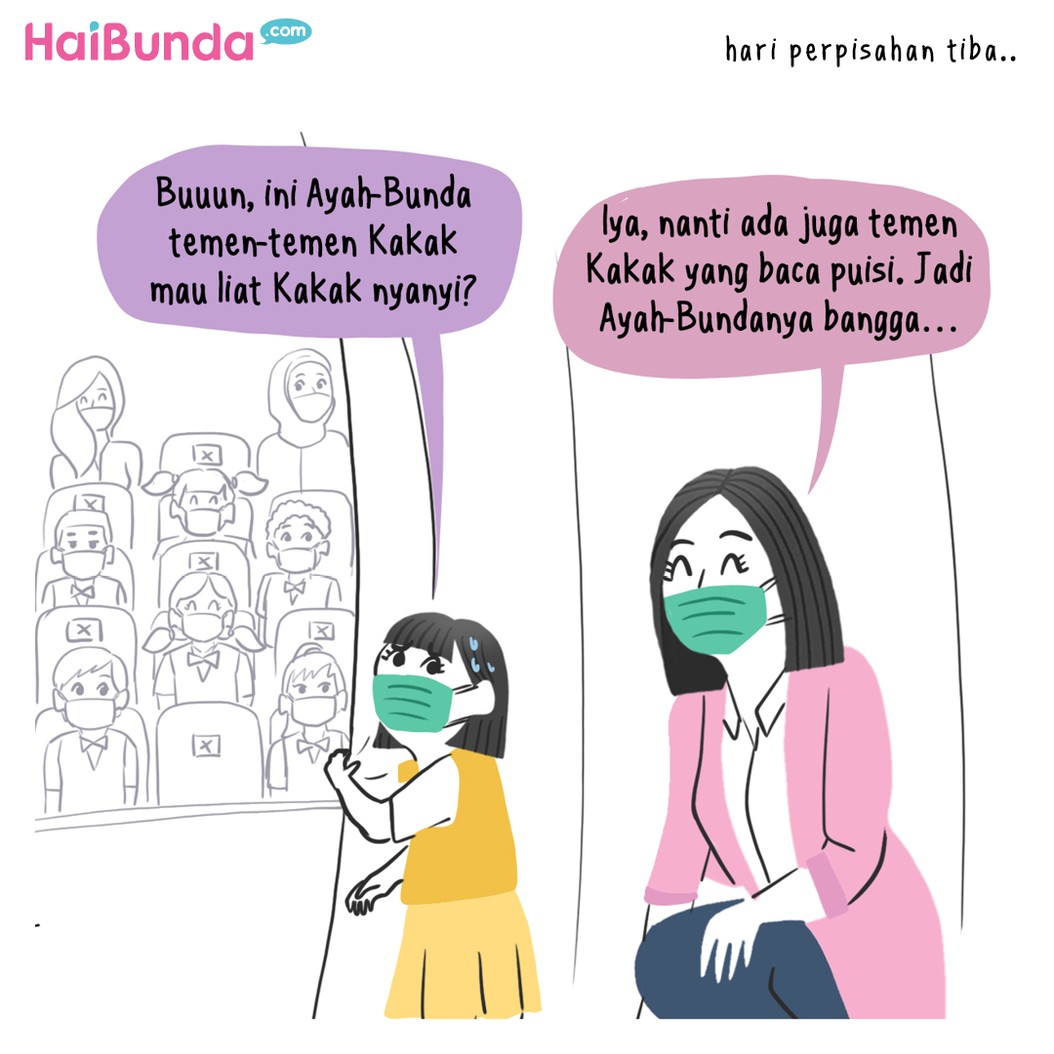 Komik Kakak Tampil di Perpisahan Sekolah