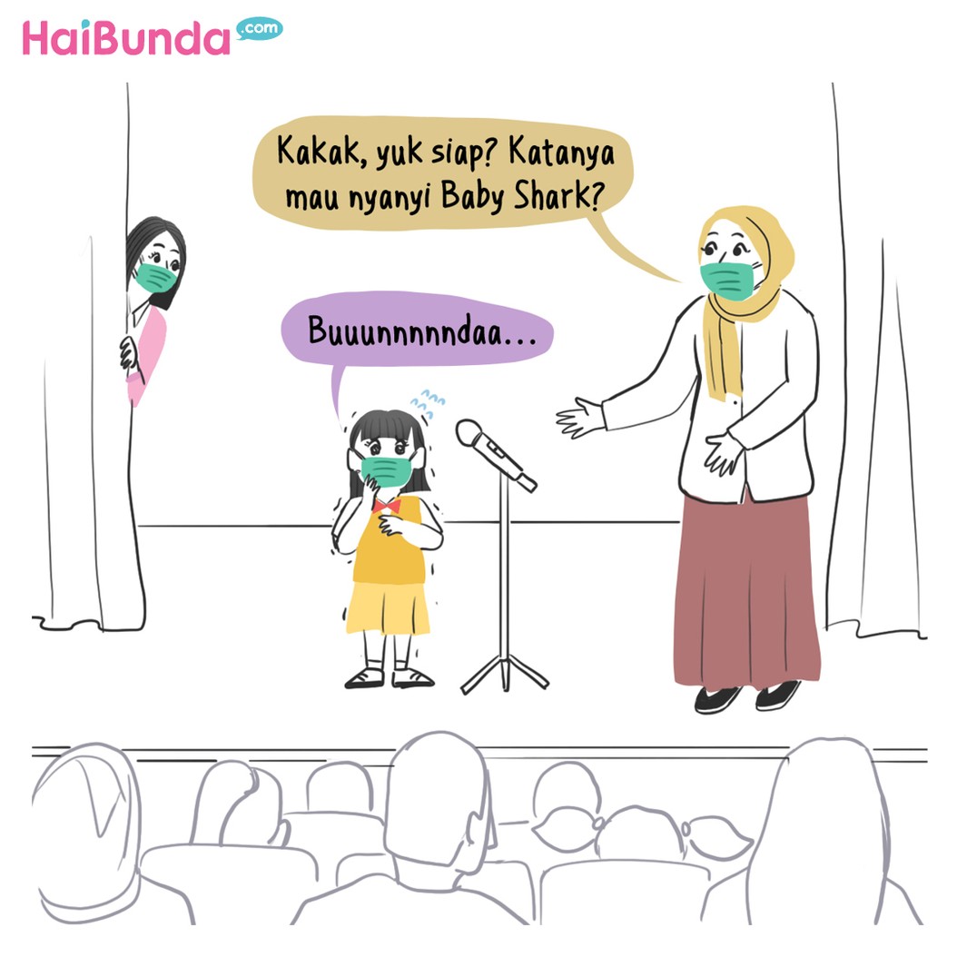 Komik Kakak Tampil di Perpisahan Sekolah