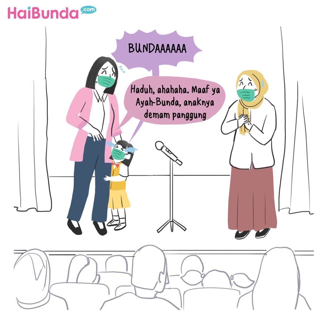 Komik Kakak Tampil di Perpisahan Sekolah