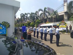 Jenazah Istri Yasonna Laoly Diberangkatkan ke San Diego Hills Siang Ini