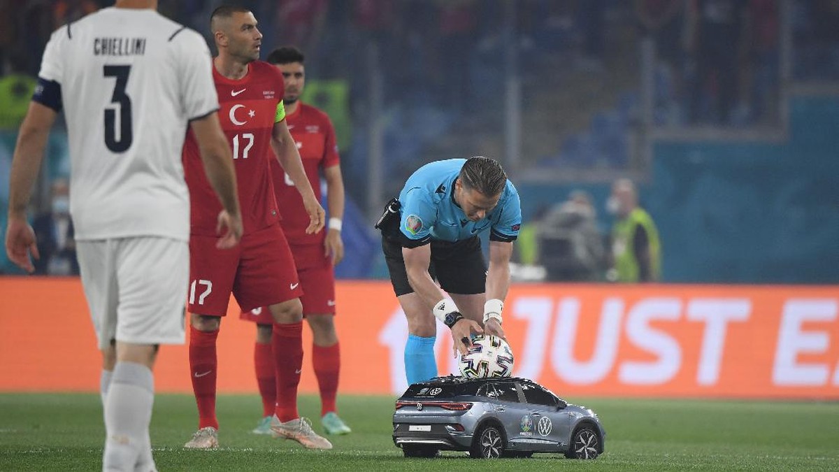 FOTO: Italia Hajar Turki di Pembuka Euro 2020