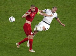 Babak I Selesai, Turki Vs Italia Masih Tanpa Gol