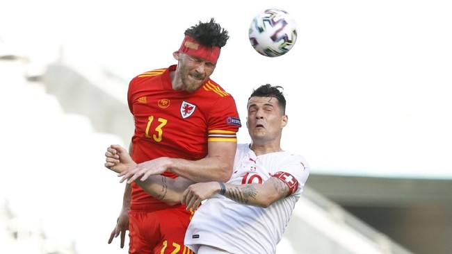 Wales bermain imbang dengan Swiss di babak pertama pertandingan Grup A Euro 2020 [Euro 2021).