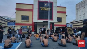 100 Preman Makassar Diamankan Usai Terbit Instruksi Kapolri