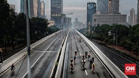 Pemotor Tewas Usai Tabrak Pembatas Jalan Layang Casablanca Jaksel