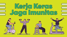 INFOGRAFIS: Kerja Keras Jaga Imunitas