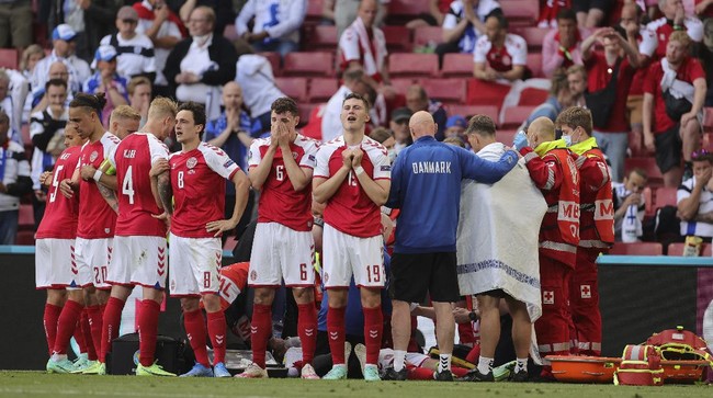 Gelandang Denmark Christian Eriksen penasaran bisa mengalami henti jantung pada laga Euro 2020 (Euro 2021) melawan Finlandia.