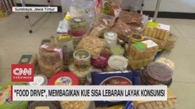 VIDEO: Jangan Buang Kue Lebaran, Ada Food Drive