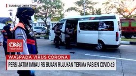 VIDEO: Peningkatan Pasien COVID di RS Jatim