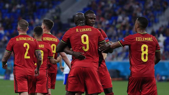 Klasemen Euro 2020 Usai Belgia Lumat Rusia