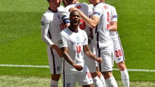 Hasil Euro 2020: Inggris Kalahkan Kroasia 1-0