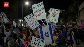 VIDEO: Warga Israel Berpesta Rayakan Akhir Era Netanyahu