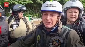 VIDEO: Gara-gara Tak Pakai Masker, Presiden Brasil Kena Denda