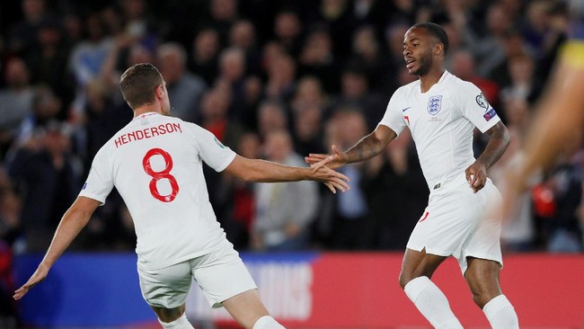Berikut susunan pemain Inggris vs Kroasia pada laga perdana Grup D Euro 2020 (Euro 2021) di Stadion Wembley, London, Minggu (13/6).