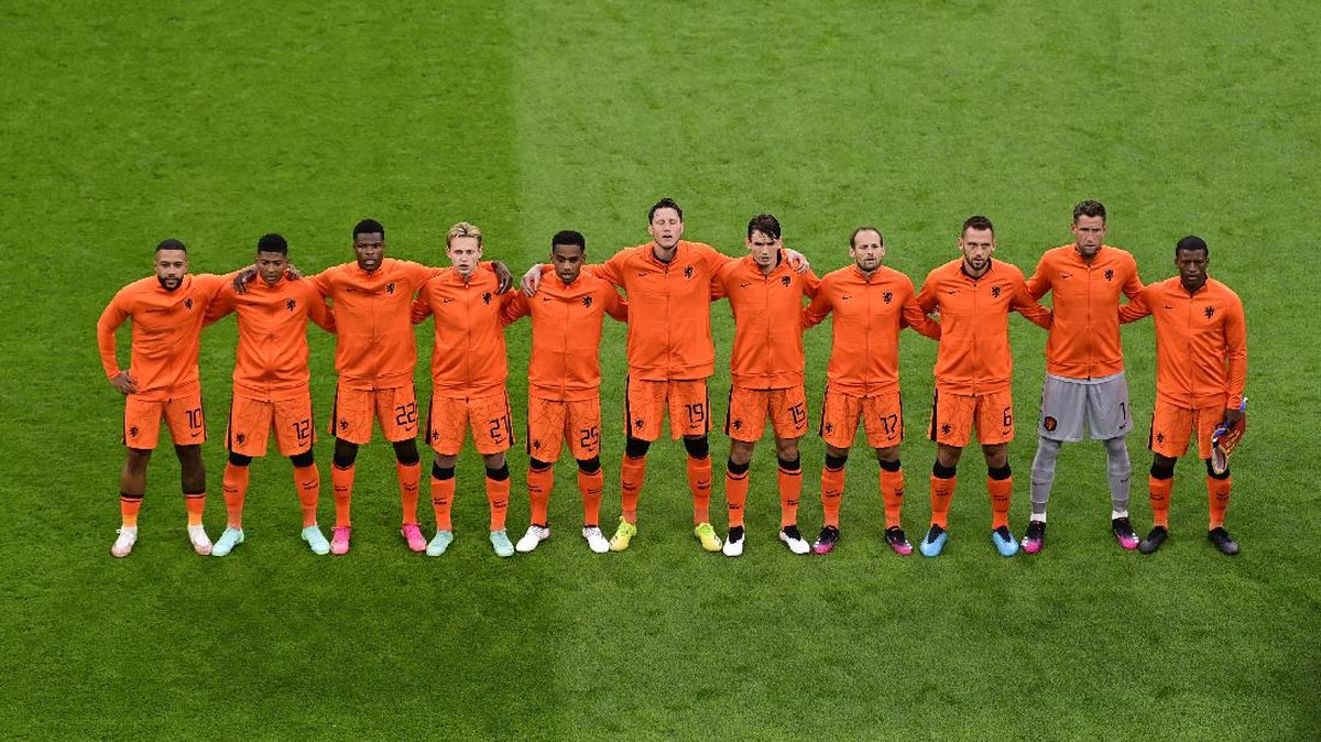 FOTO: Drama Lima Gol Belanda vs Ukraina di Euro 2020