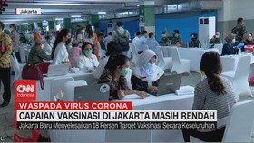 VIDEO: Capaian Vaksinasi di Jakarta Masih Rendah