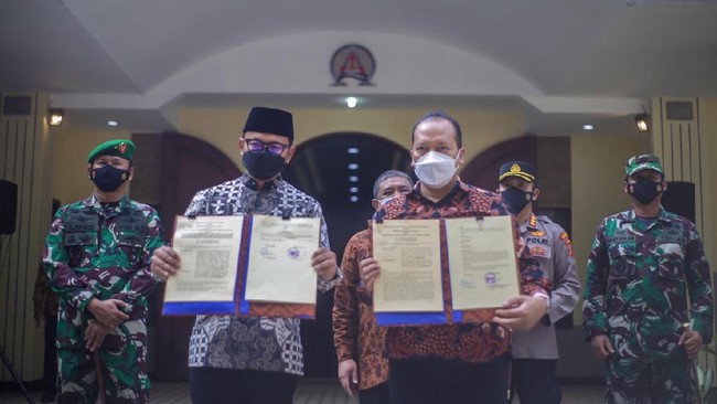 Mendagri Tito Karnavian mengapresiasi Pemkot Bogor yang berhasil menyelesaikan masalah rumah ibadah bagi Jemaat GKI Yasmin yang sudah berlangsung 15 tahun.