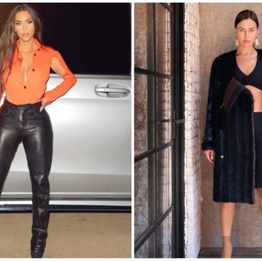 Pacari Kanye West, Gaya Irina Shayk Dibandingkan dengan Kim Kardashian