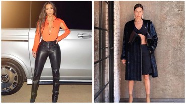 img-title Pacari Kanye West, Gaya Irina Shayk Dibandingkan dengan Kim Kardashian
