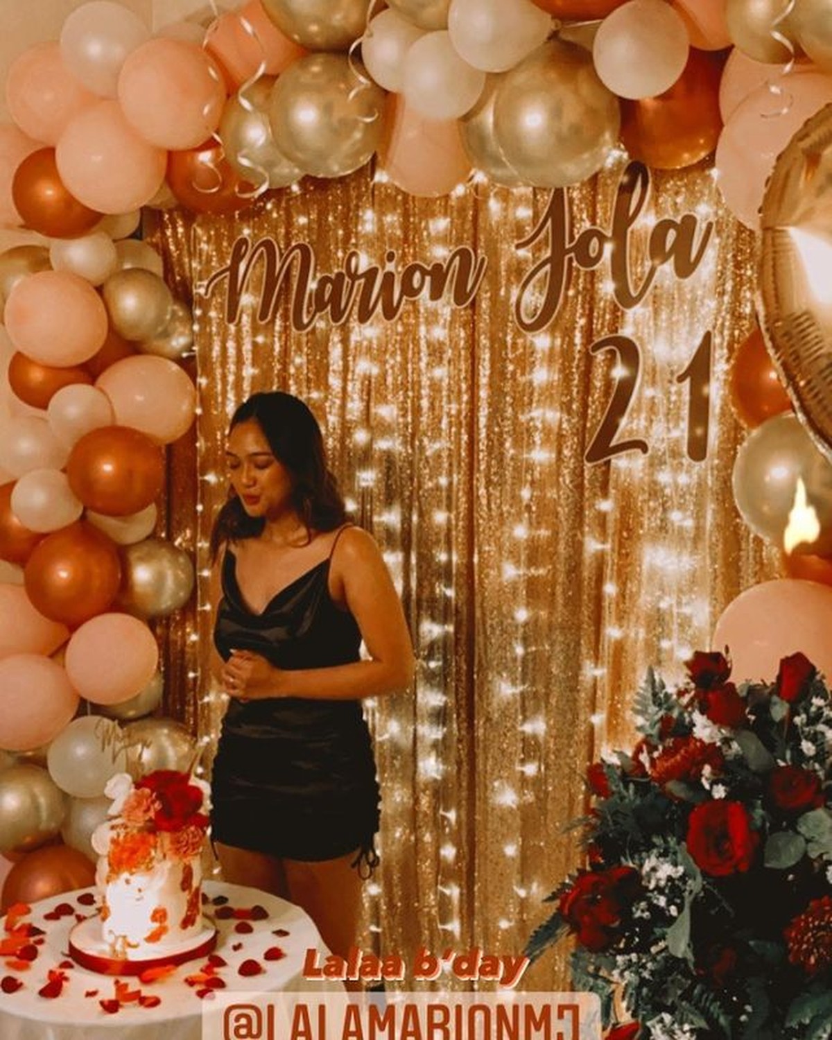 Tengah berbahagia merayakan ulang tahun ke 21&comma; Marion Jola tuai hujatan karena penampilannya&period; Yuk kita intip bagaimana penampilannya&excl;