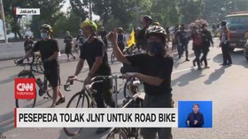 VIDEO: Pesepeda Tolak JLNT Untuk Roadbike