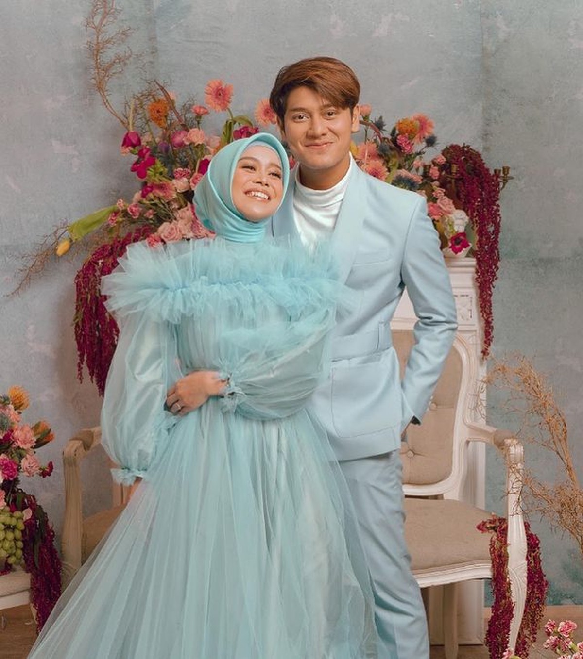 Momen mesra pre wedding Rizky Billar dan Lesti Kejora