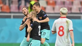 Hasil Euro 2020: Austria Menang 3-1 Atas Makedonia Utara