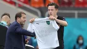 Pesan Emosional Striker Austria untuk Eriksen di Euro 2020