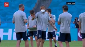 VIDEO: Jelang Spanyol Vs Swedia, Enrique Yakin Menang