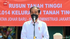 VIDEO: Jokowi Minta 7,5 juta Warga DKI Tervaksinasi Agustus