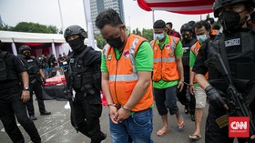Bareskrim Tangkap 4 WN Malaysia Bandar Sabu Jaringan Fredy Pratama