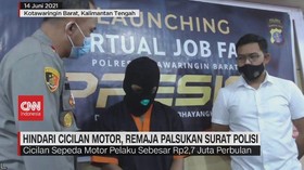 VIDEO: Hindari Cicilan Motor, Remaja Palsukan Surat Polisi