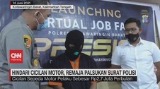 VIDEO: Hindari Cicilan Motor, Remaja Palsukan Surat Polisi