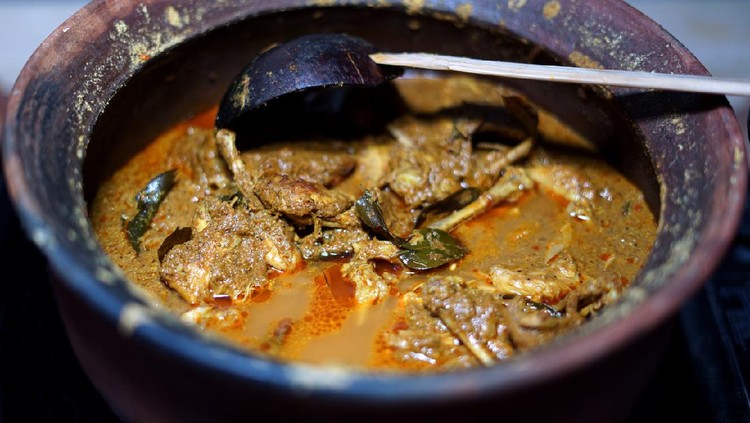 Gulai bebek, Curry duck Traditional Indonesian Cuisine