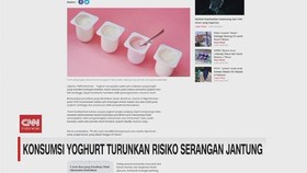 VIDEO: Konsumsi Yoghurt Turunkan Risiko Serangan Jantung
