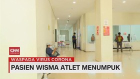 VIDEO: Pasien Wisma Atlet Menumpuk