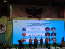 Anies Peringkat I Green Leadership dari KLHK, Disusul Sultan dan Ganjar