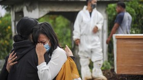Pemakaman Covid TPU Cikadut Bandung Ambles