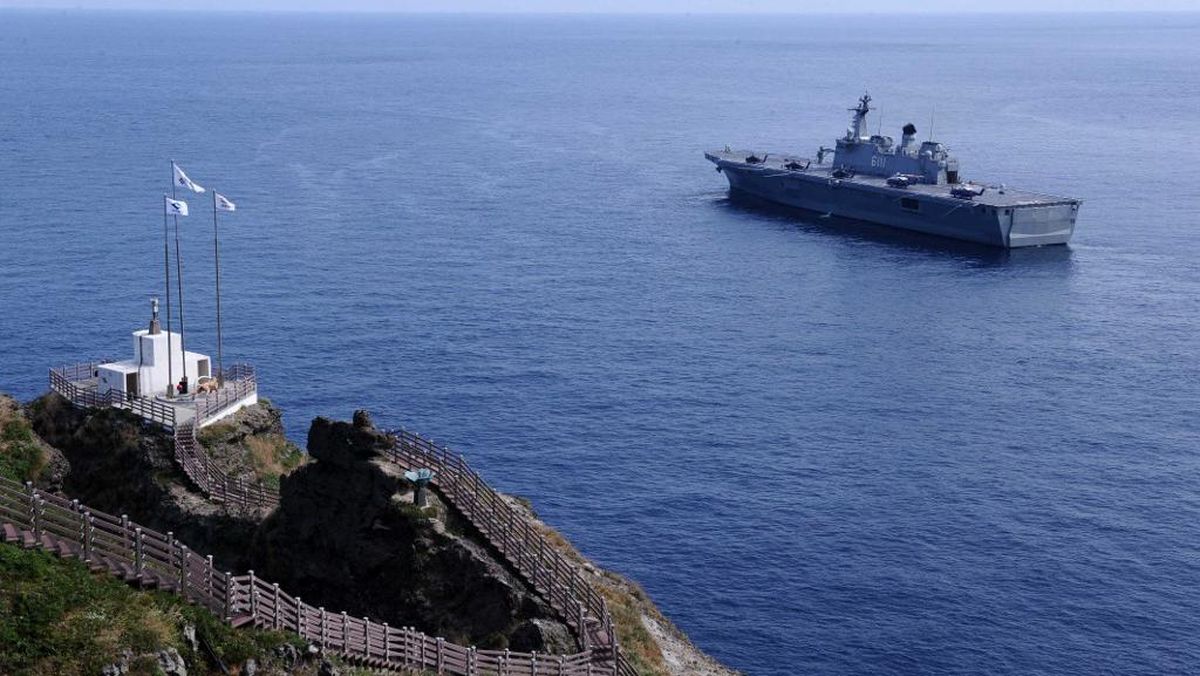 Korsel-Jepang Kompak Cari ABK WNI Jatuh Hilang di Perairan Pulau Dokdo