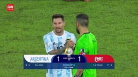 VIDEO: Copa America 2021, Cili Tahan Argentina 1-1