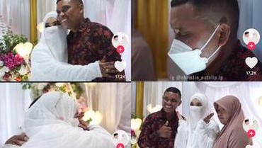 img-title Kisah Mengharukan, Pendeta Hadiri Pernikahan Putrinya yang Bercadar