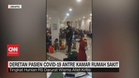 VIDEO: Deretan Pasien Covid-19 Antre Kamar Rumah Sakit