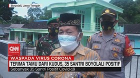 VIDEO: Habis Terima Tamu Dari Kudus, 35 Santri Positif Covid