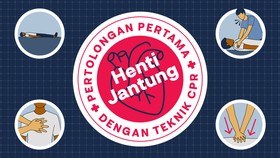 INFOGRAFIS: Langkah CPR, Pertolongan Pertama Henti Jantung