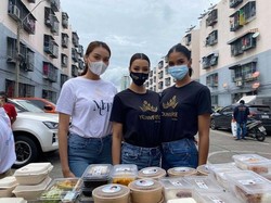 Mulia! Miss Universe Thailand Bagikan 500 Makanan Buatan Chef Michelin