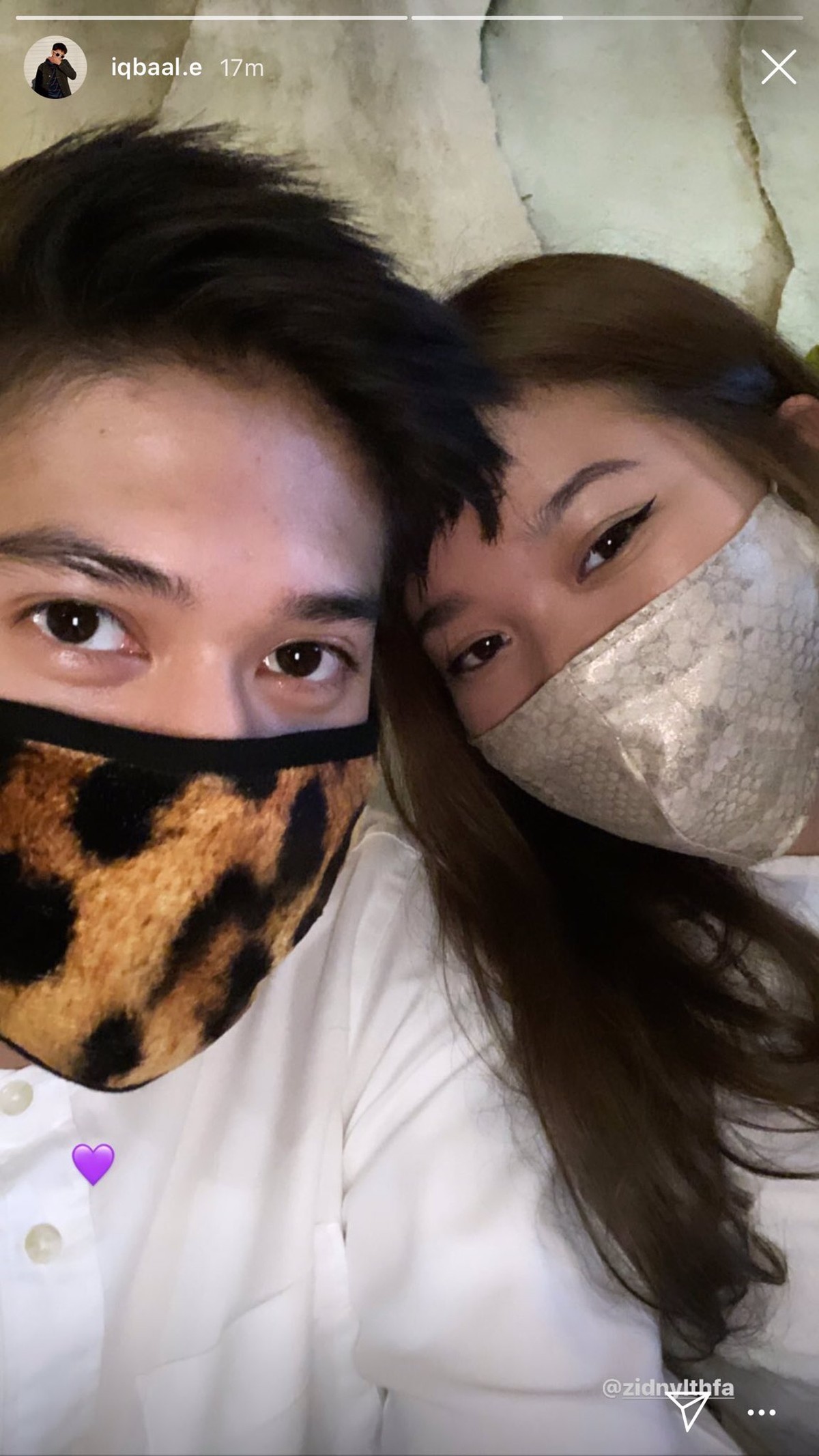 Iqbaal Ramadhan dan Zidny Lathifa saling unfollow Instagram dan dikabarkan putus&period; Yuk kita intip momen kebersamaan mereka&excl;