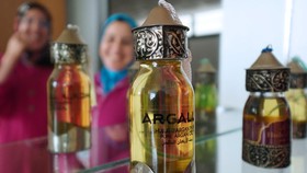 FOTO: Mengintip Proses Pembuatan Minyak Argan di Maroko