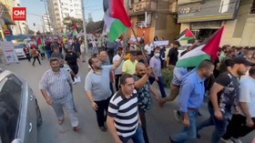 VIDEO: Warga Palestina Kecam Pawai Bendera Israel